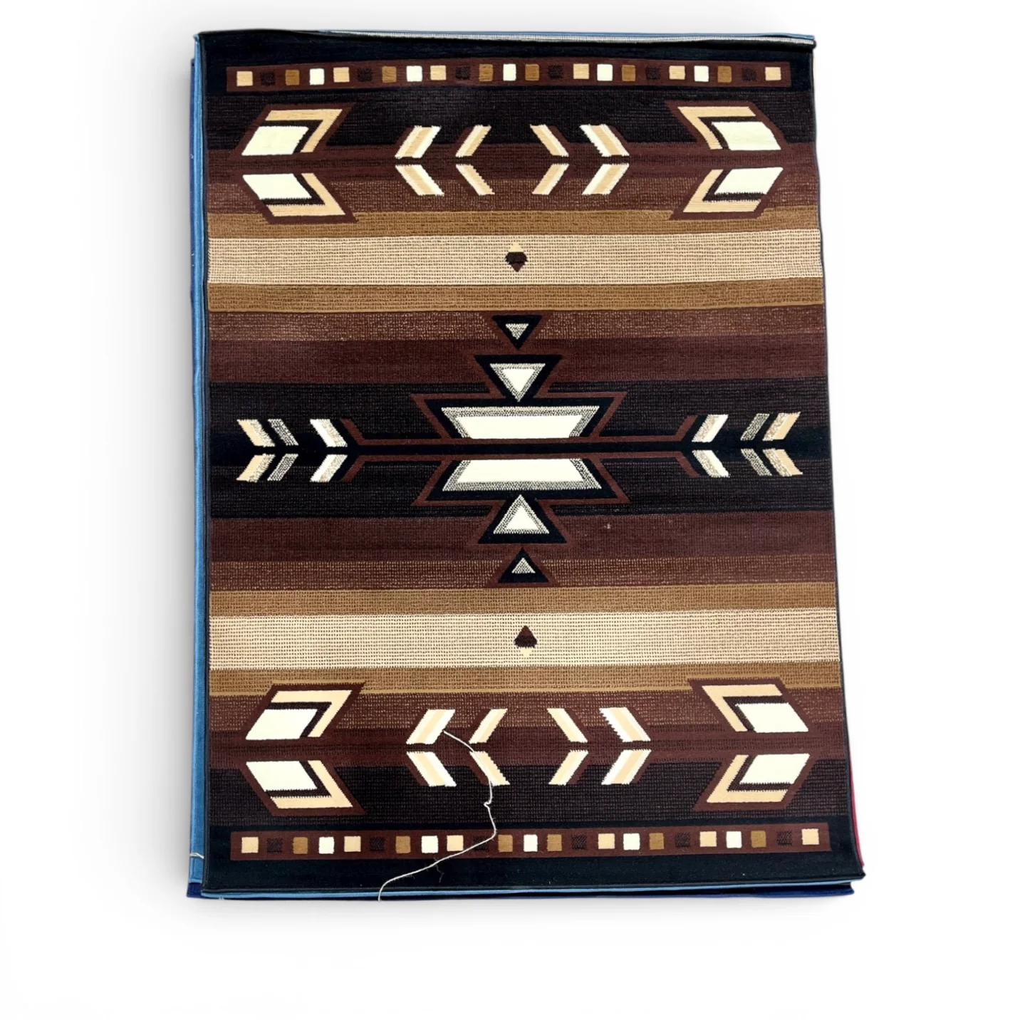 5x7’ western rug (s.western-1 black)