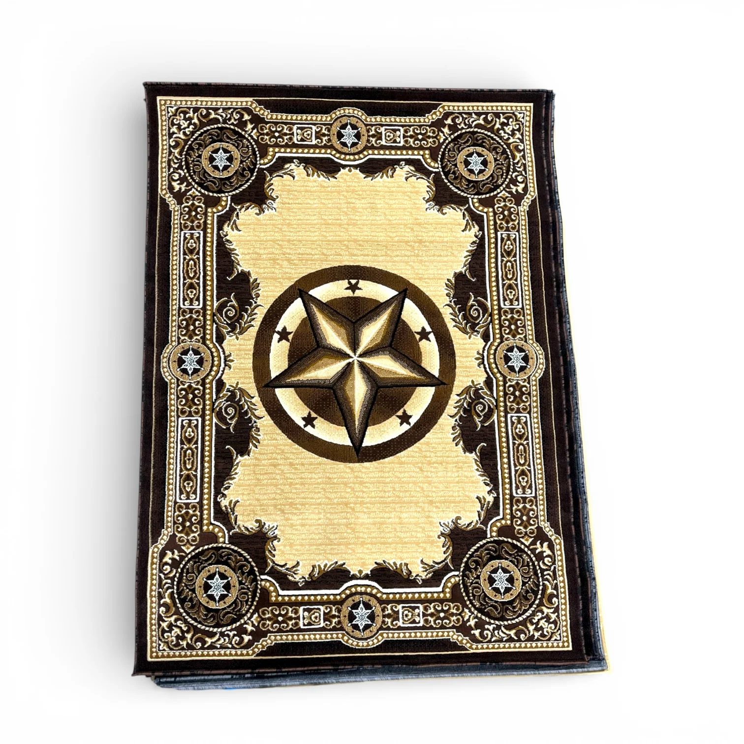 5x7’ western rug (T-723 chocolate)