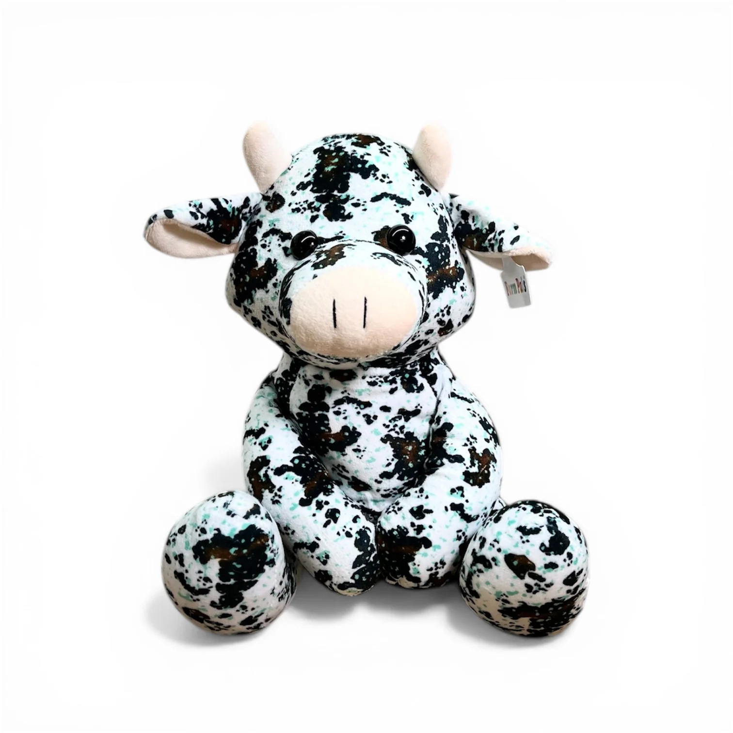 Acid wash Cowprint cow - medium farm pal