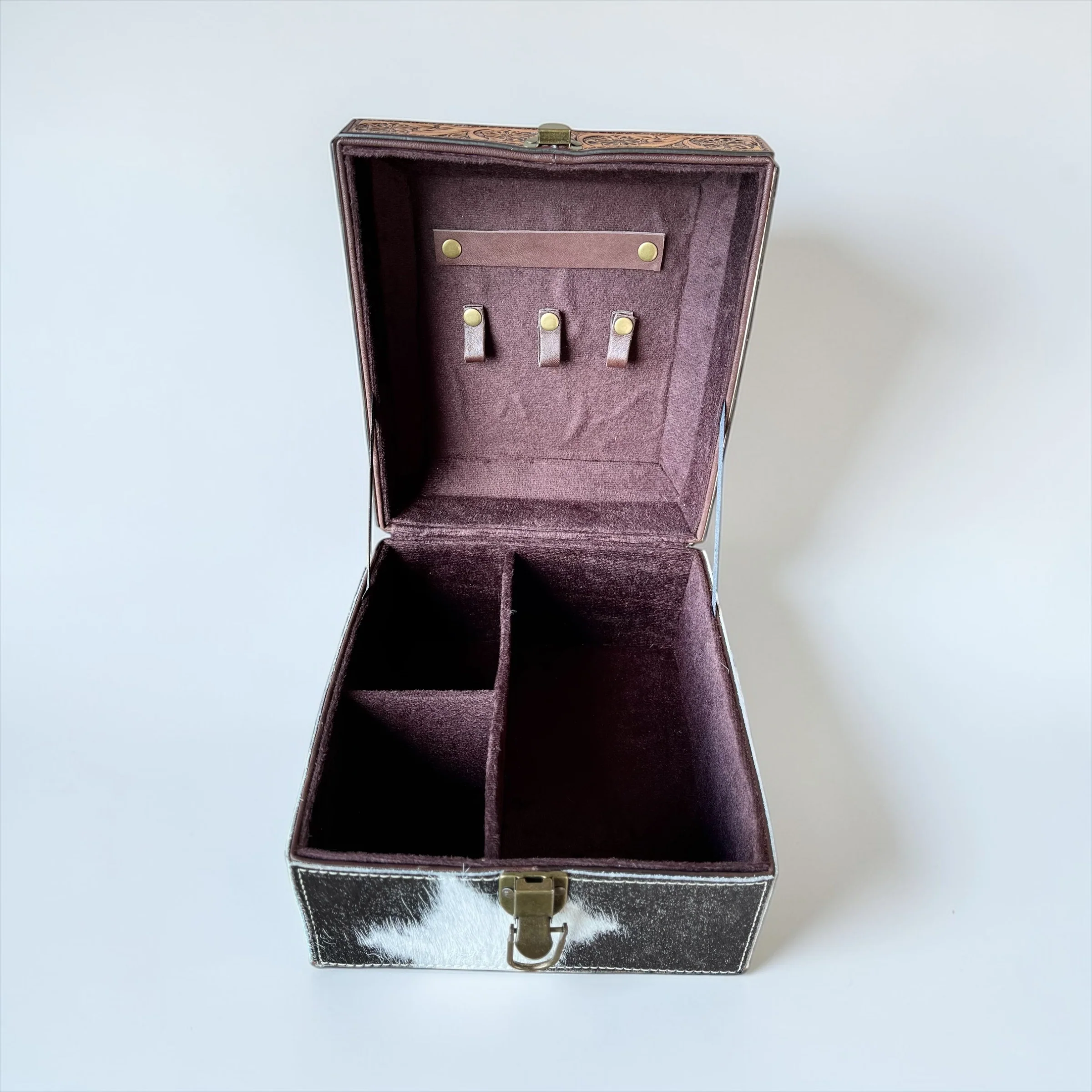 All cowhide jewelry box - Image 3