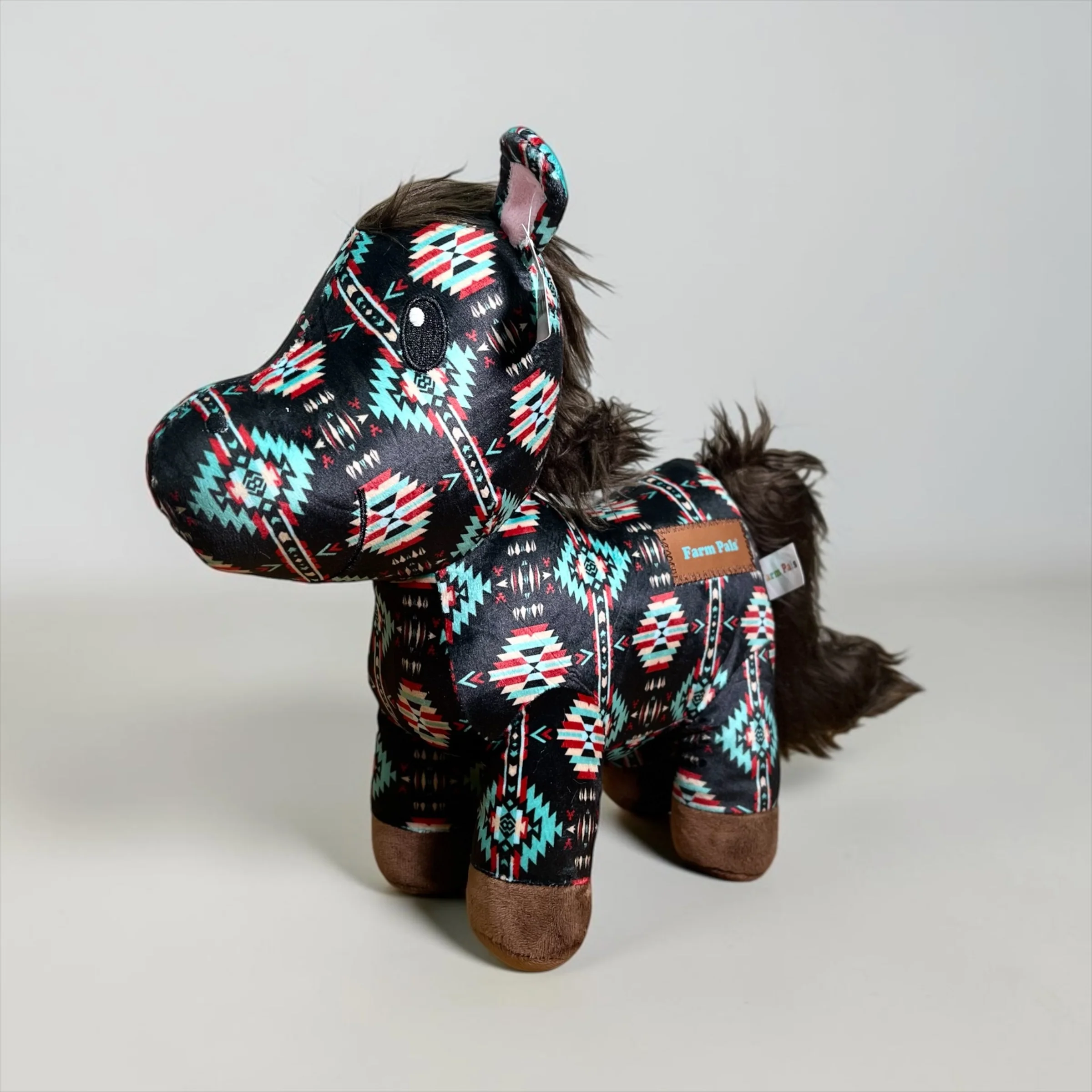 Black Aztec horse - medium farm pal - Image 2