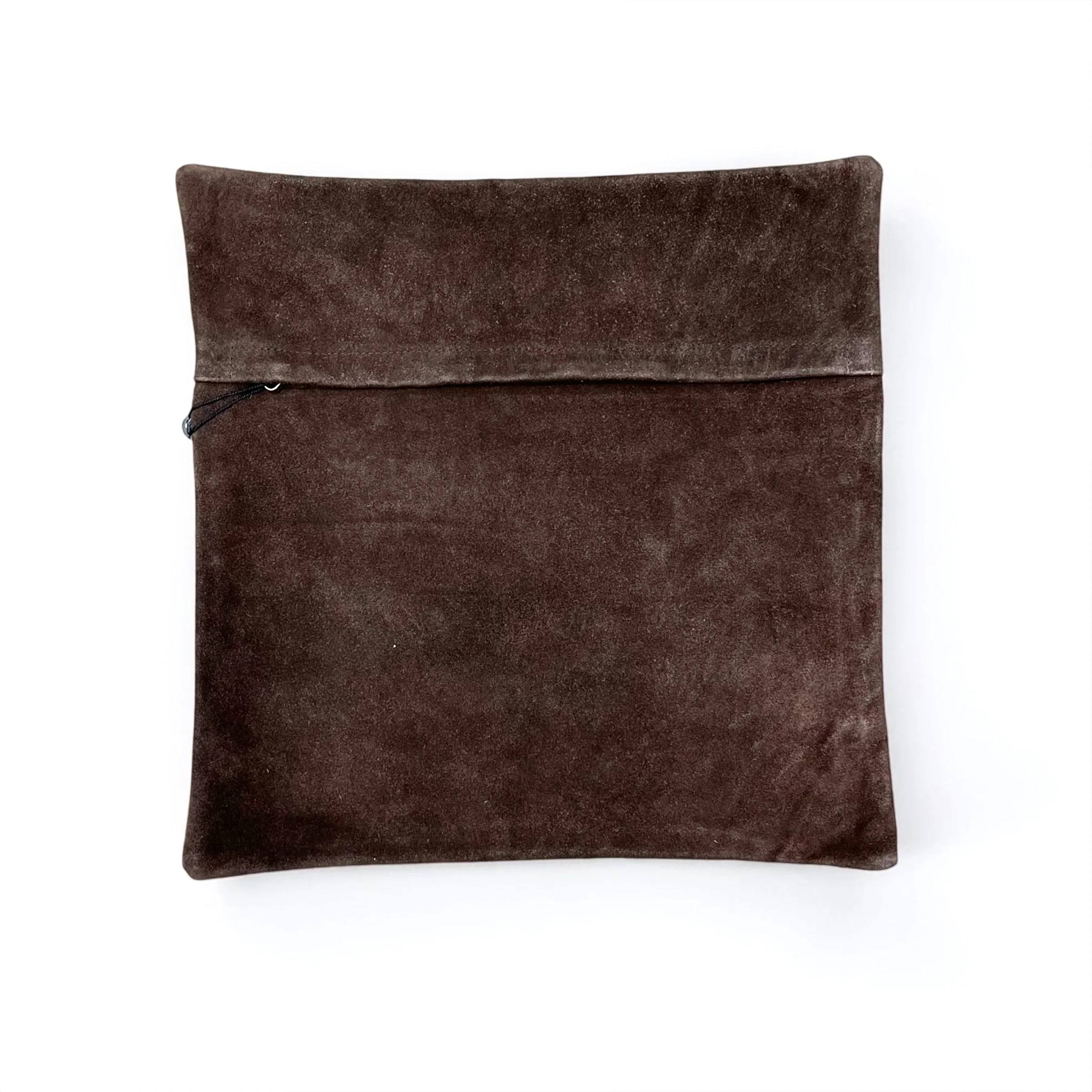 Brown cowhide pillow case - Image 4