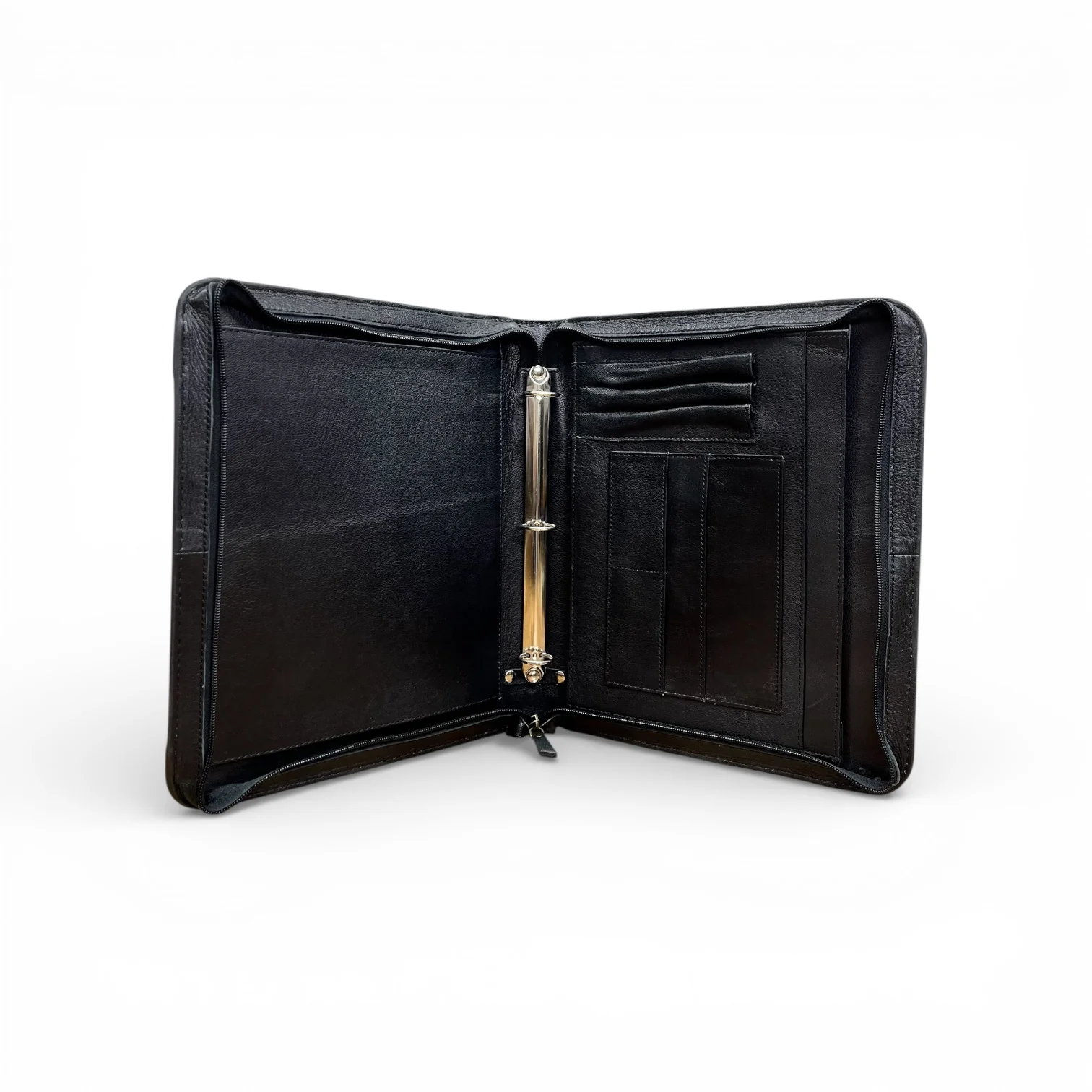 Floral tooled leather portfolio - Image 3