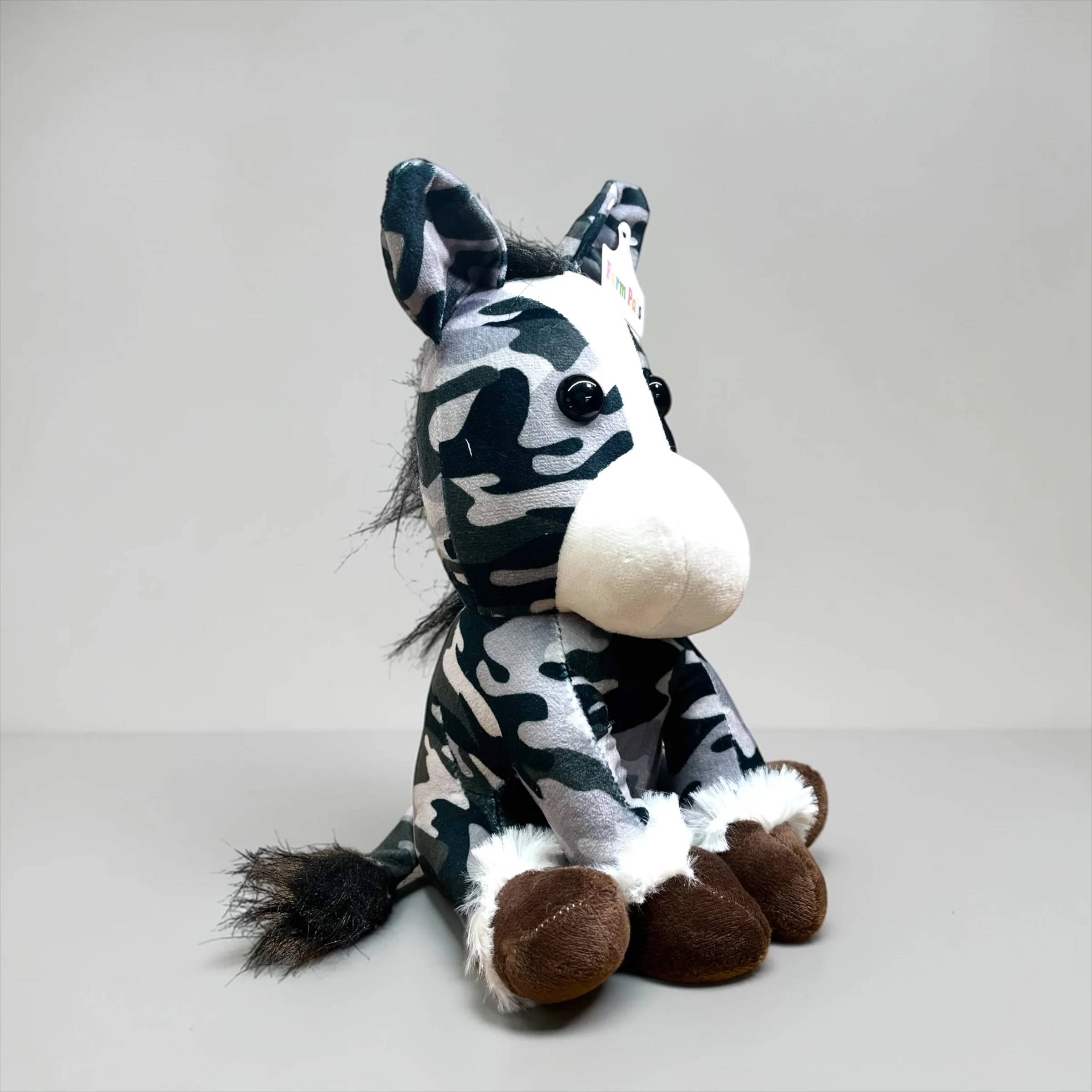 Gray camo horse - medium farm pal - Image 2