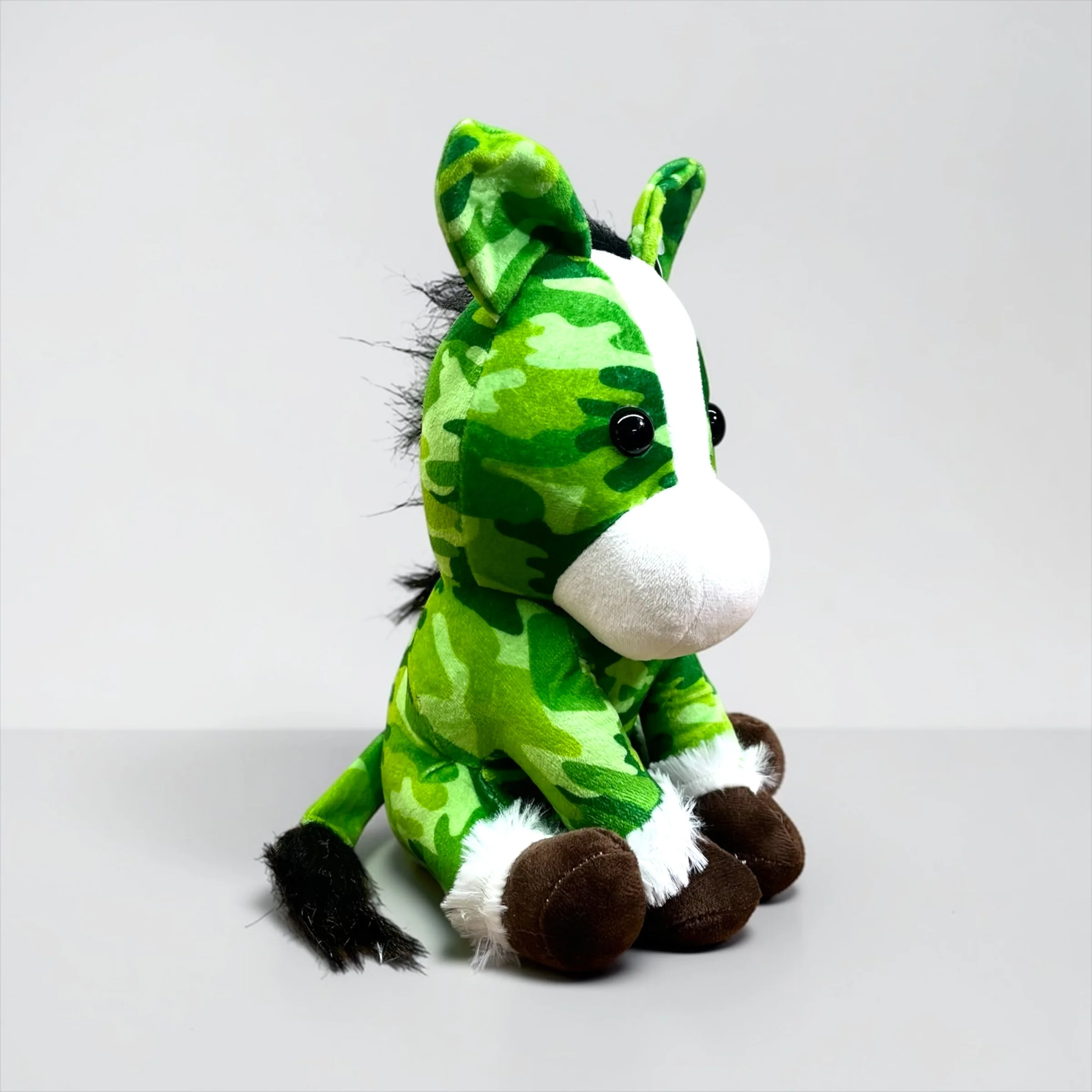 Green camo horse - Medium farm pal - Image 2