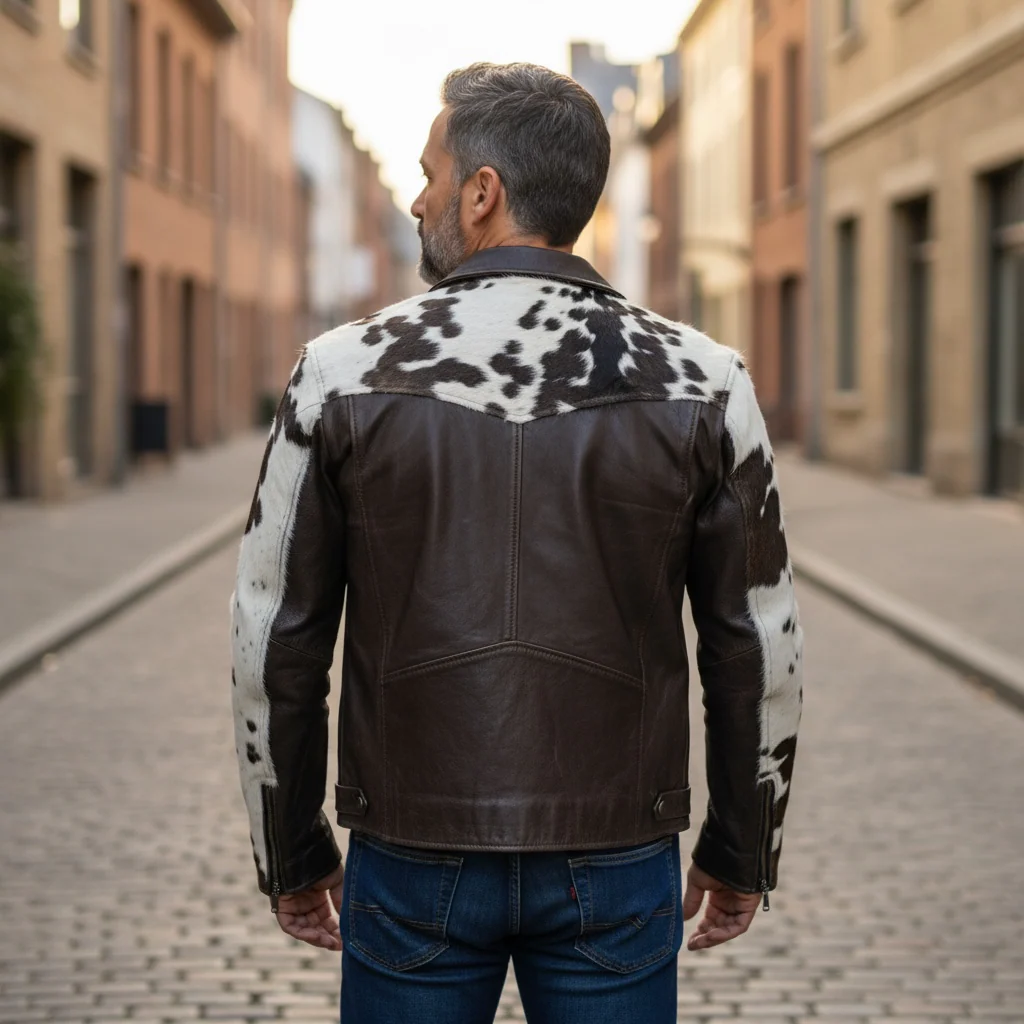 Leather/cowhide jacket - Image 3