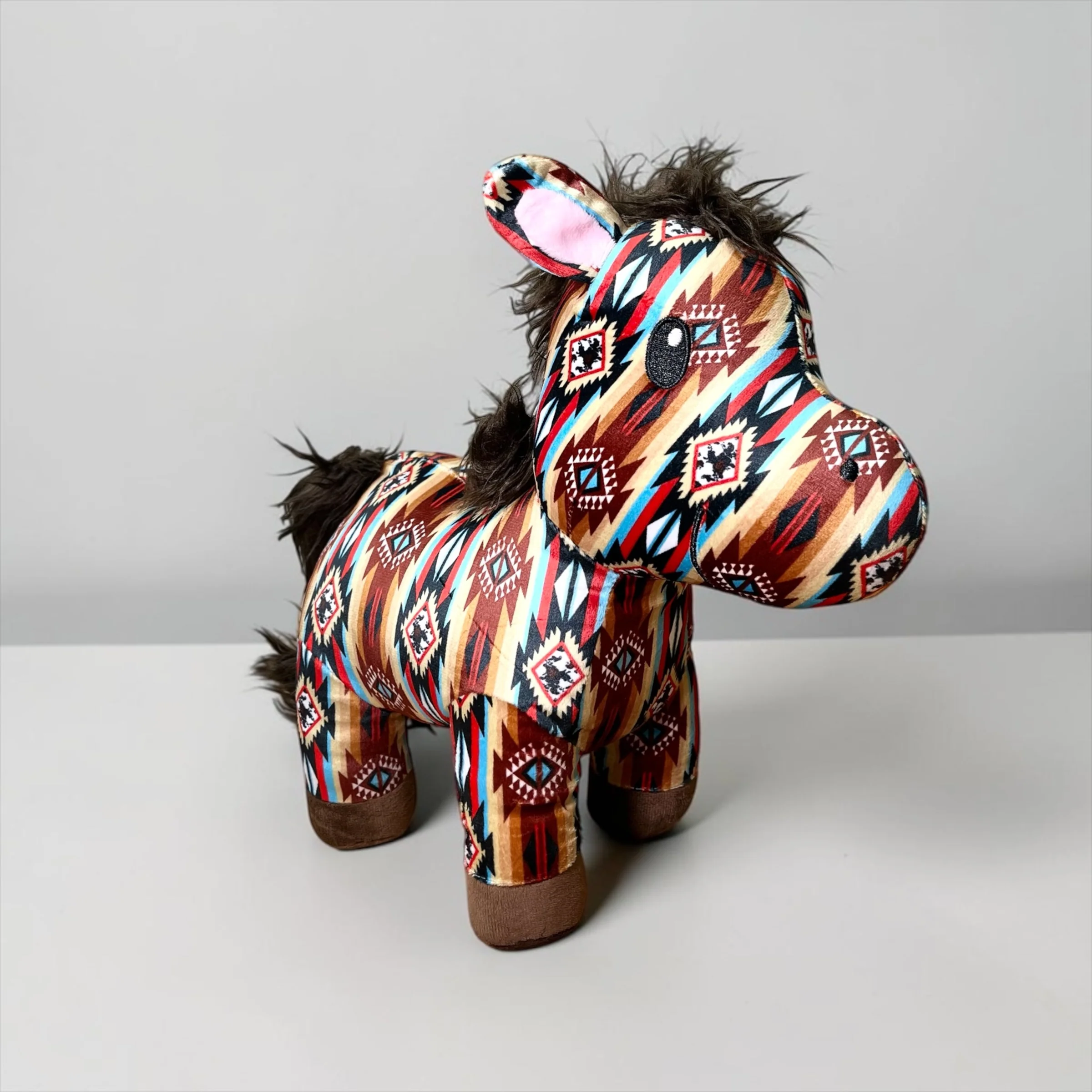 Orange Aztec horse - medium farm pal - Image 2