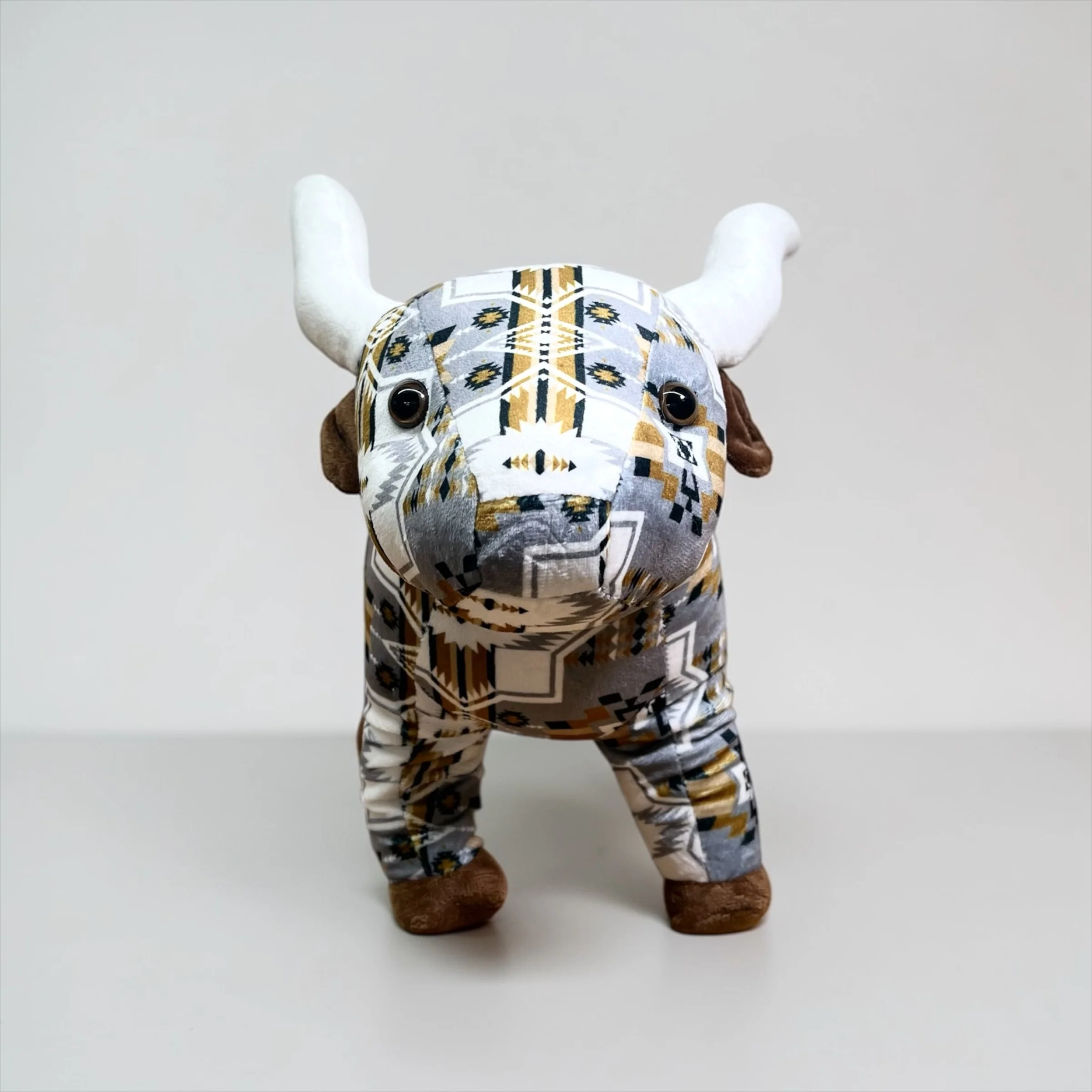 Orange Aztec longhorn- medium farm pal - Image 2