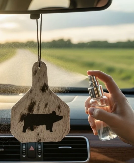 Pig cowhide freshener