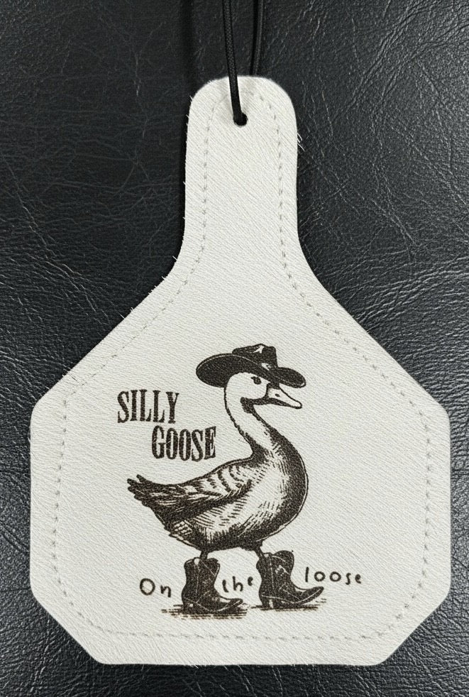 Silly goose cowhide freshener - Image 2