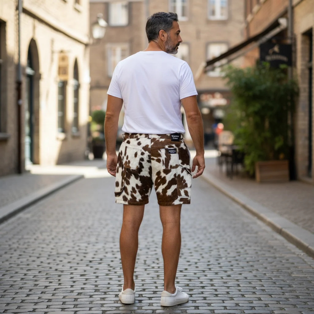 Size 14 cowhide men’s shorts - Image 2