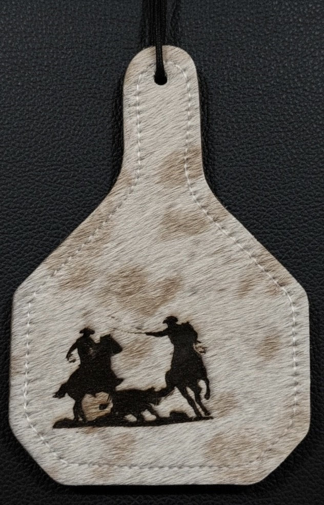 Team roper cowhide freshener - Image 2