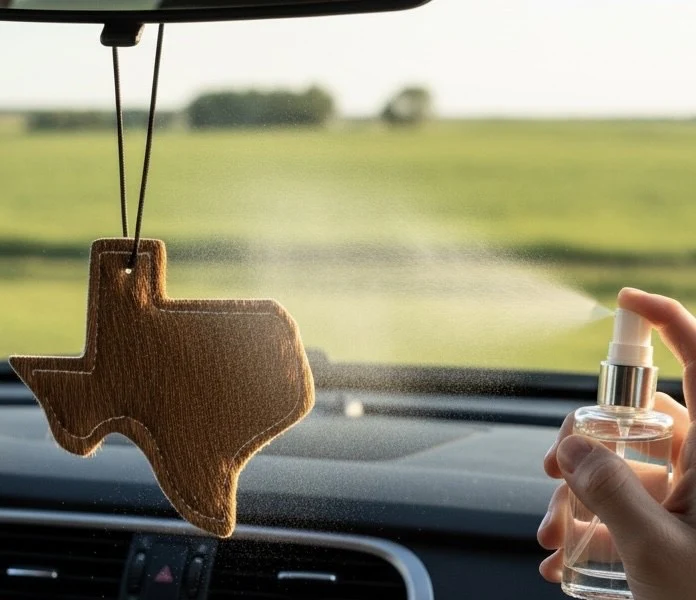 Texas cowhide freshener
