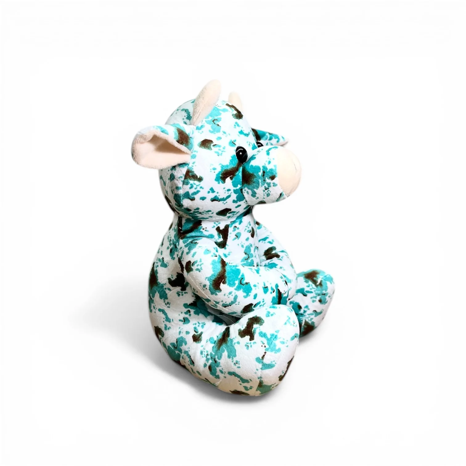 Turquoise acid wash cow - medium farm pal - Image 2